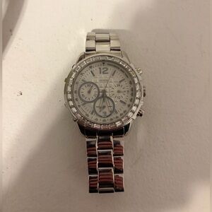GUESS Silver Chronograph Watch